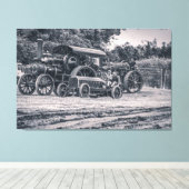 Macht im Einklang Leinwanddruck (Insitu (Holzboden))