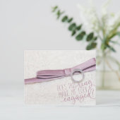 Macht mich dieser Ring wie verlobt aussehen? Postkarte (Stehend Vorderseite)