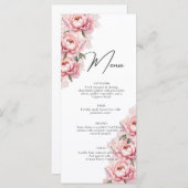 Macht mich nicht dazu, die Menüs zu streichen Menükarte (Vorne/Hinten)