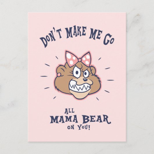 Macht mich nicht postkarte (Vorderseite)