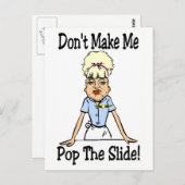 Macht mich nicht postkarte (Vorne/Hinten)