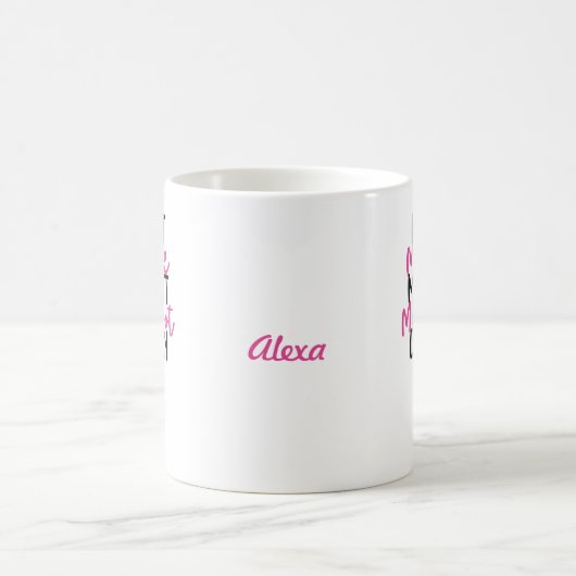 Macht mich nicht zum Verleumden - Flamingo Kaffeetasse (Mittel)