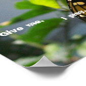 Macht mich reine Lebenskraft Poster (Ecke)