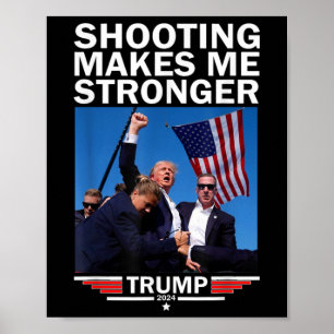Macht mich stärker Donald Trump 2024 Poster
