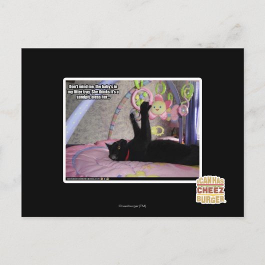 Macht mir nichts aus postkarte (Vorderseite)