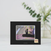 Macht mir nichts aus postkarte (Stehend Vorderseite)