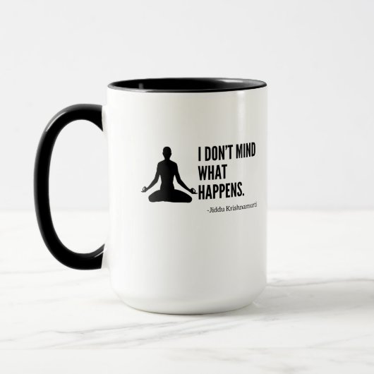 Macht nichts dagegen, was passiert tasse (Links)