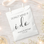 Macht nichts dagegen, wenn ich Gastgeschenk Hochze Geschenktütchen (Ausgeschnitten)