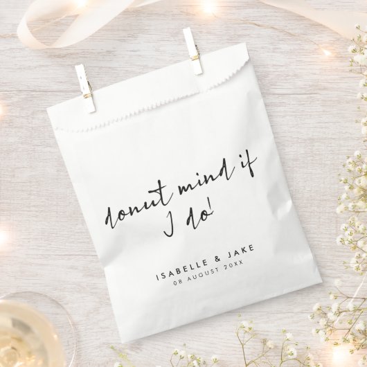 Macht nichts dagegen, wenn ich | Minimalistische S Geschenktütchen (Ausgeschnitten)