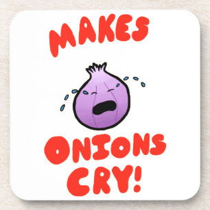 Macht Onions weinen! Untersetzer