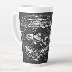 "Macht sich großartig" - Goldfisch von BurnsInHell Milchtasse