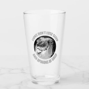Macht und Führung Glas