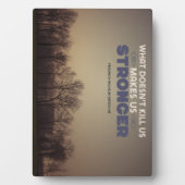 Macht uns stärker fotoplatte (Vorderseite)