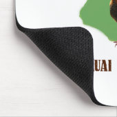 Machthaber des Roost-Kauai-Staats-Vogels Mousepad (Ecke)