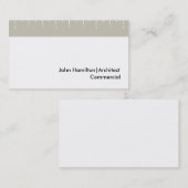 Machthaber TAN Visitenkarte (Vorne/Hinten)