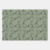 Mächtig wie die Eiche Spooky Hand Gezeichnet Geschenkpapier Set (Vorderseite 2)