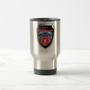 Mächtige 20. Pionierbrigade-Airborne-Crest Reisebecher