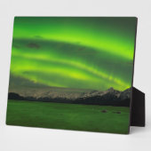 Mächtige Aurora Fotoplatte (Seite)