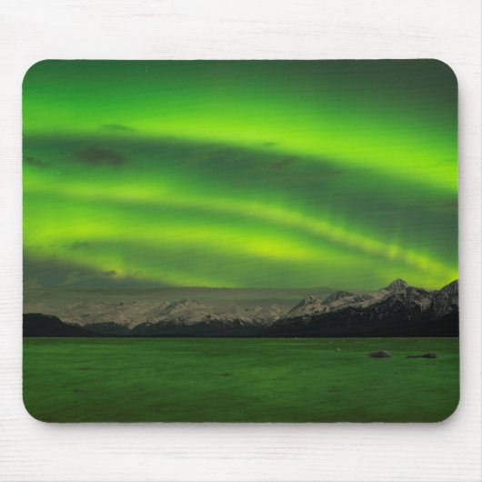 Mächtige Aurora Mousepad (Vorne)