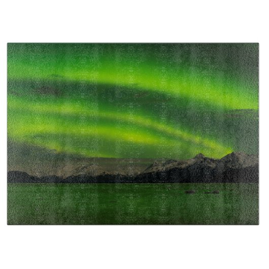 Mächtige Aurora Schneidebrett (Vorderseite)