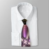 Mächtige Bewegung Farbiges Abstraktes Fraktal Kuns Krawatte (Gebunden)