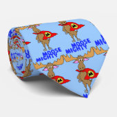 Mächtige Elch-Krawatte Krawatte (Gerollt)