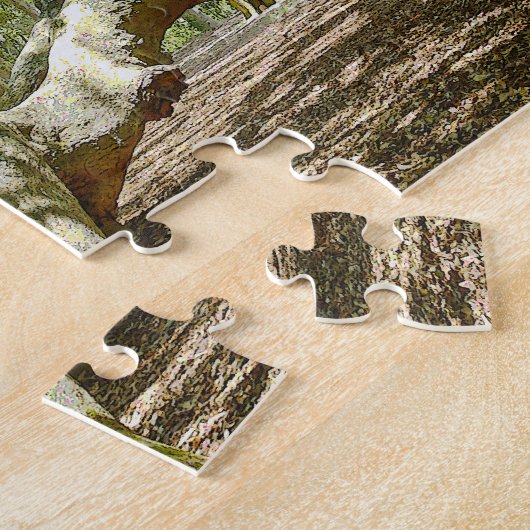 Mächtige Engels-Eiche Puzzle (Seite)