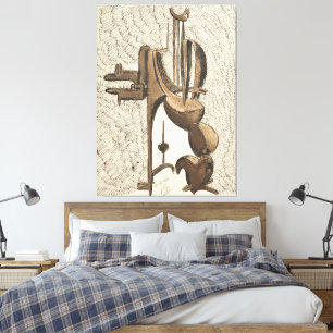 Mächtige Figur Leinwanddruck