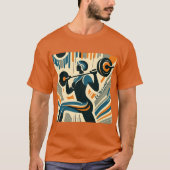 Mächtige Frauen: Art Deco T-Shirt (Vorderseite)