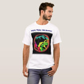 Mächtige mächtige Mitochondrien T-Shirt (Vorne ganz)