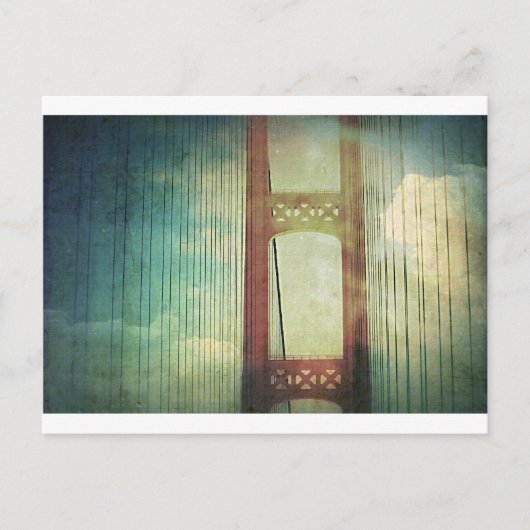 Mächtige Mackinac Brücke Michigan Postkarte (Vorderseite)