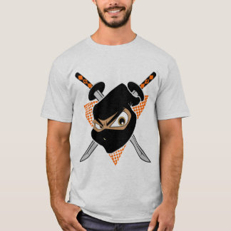 Mächtige Ninja Orange T-Shirt