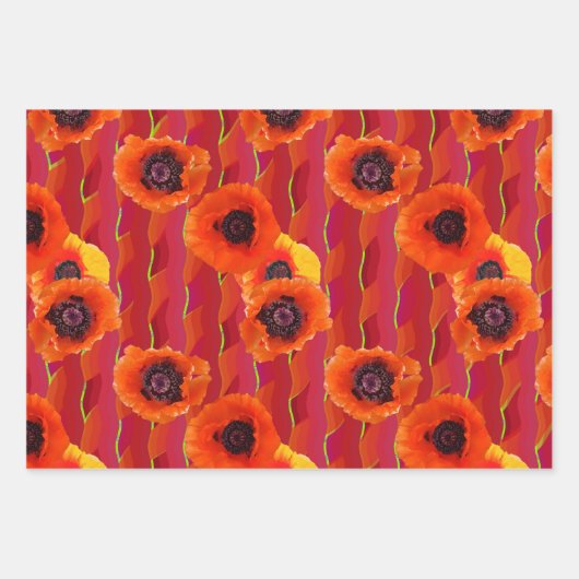 Mächtige Pupien Geschenkpapier Set (Vorderseite)