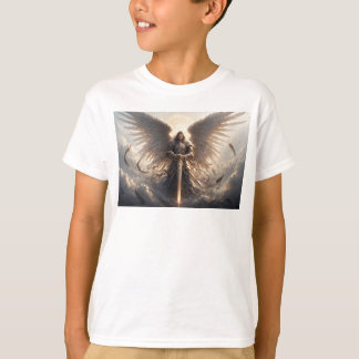 Mächtige St. Michael-the-Erzengel-Kid-Tee-Shirt T-Shirt