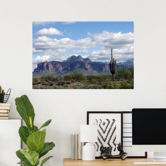 Mächtige Superstils Poster (Heimbüro)