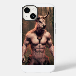 mächtige Taurus im Wald iPhone 14 Hülle