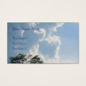 Mächtige weiße Wolken (Vorderseite)