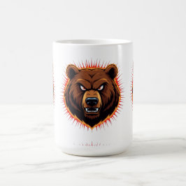 Mächtiger Bär – Rauhe Naturstärke Kaffeetasse