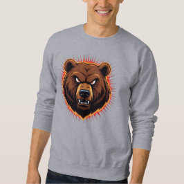 Mächtiger Bär – Rauhe Naturstärke Sweatshirt