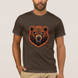 Mächtiger Bär – Rauhe Naturstärke T-Shirt