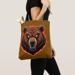 Mächtiger Bär – Rauhe Naturstärke Tasche
