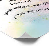 Mächtiger Gott, 20"x12.5", drucken Poster (Ecke)