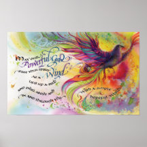 Mächtiger Gott, 20"x12.5", drucken