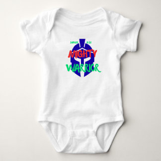 Mächtiger Krieger - Bibelbasierte Kinderbekleidung Baby Strampler