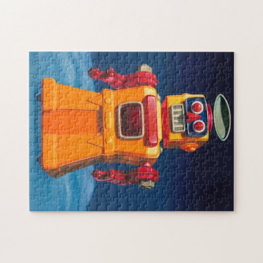 "Mächtiger Krieger" Roboter-Puzzlespiel 11" x14" Puzzle (Horizontal)