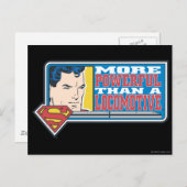 Mächtiger Postkarte (Vorne/Hinten)