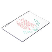 "mächtiger Retter" zephaniah 3:17zeitschrift Notizblock (Linke Seite)