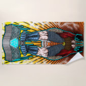 Mächtiger Thor - Badetuch (Vorderseite)