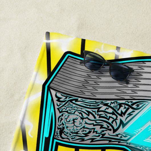 Mächtiger Thor - Badetuch (Beispiel)