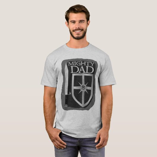 Mächtiger Vater T-Shirt (Vorne ganz)